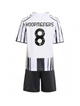 Juventus Teun Koopmeiners #8 Dječji Domaci Dres kompleti 2025-26 Kratak Rukavima (+ kratke hlače)